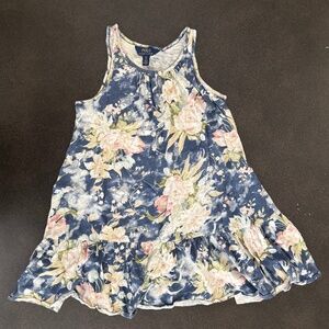 Polo Ralph Lauren Girls Casual Floral Dress - Size S (7)